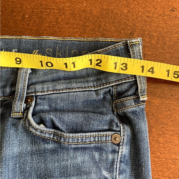 7 For All Mankind Skinny Jeans Sz 25 - Picture 7 of 7
